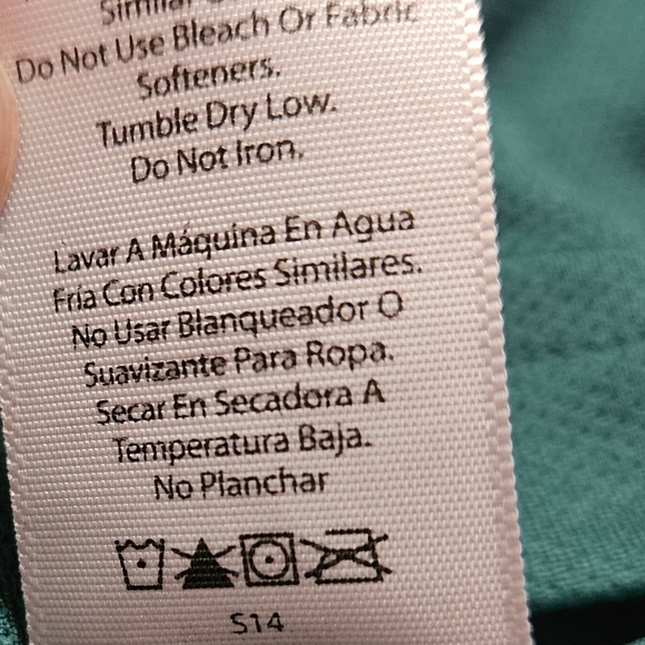 Athletic Works Mens Green Driworks Short Sleeve Shirt Size Small - Picture 6 of 10